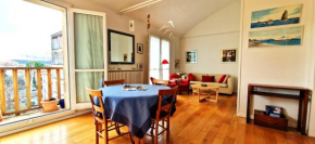 Spacious apartment 4 people parking, bright